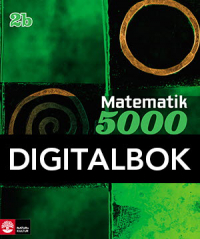 Matematik 5000 Kurs 2b Grön Lärobok Digitalbok - 