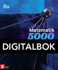 Matematik 5000 Kurs 2c Blå Lärobok Digitalbok - 