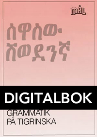 Mål Svensk grammatik på tigrinska Digital, utan ljud - 