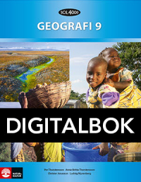 SOL 4000 Geografi 9 Elevbok Interaktiv - 