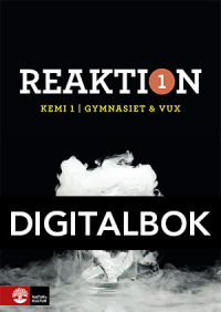 Reaktion Kemi 1 Lärobok Interaktiv - 