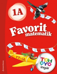 Omslag för 'Favorit matematik 1A Elevpaket - Tryckt bok + Digital elevlicens 12 mån - 44-16683-4'