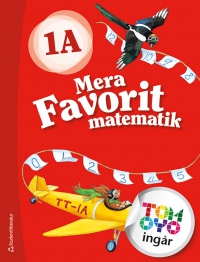 Omslag för 'Mera Favorit matematik 1A Elevpaket - Tryckt bok + Digital elevlicens 12 mån - 44-16687-2'