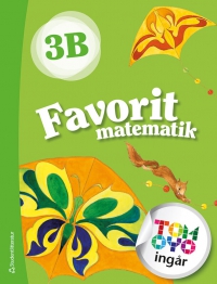 Omslag för 'Favorit matematik 3B Elevpaket - Tryckt bok + Digital elevlicens 12 mån - 44-17373-3'