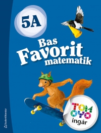 Omslag för 'Bas Favorit matematik 5A Elevpaket - Tryckt bok + Digital elevlicens 12 mån - 44-17376-4'