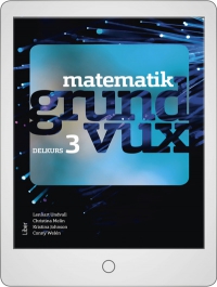 Matematik grundvux delkurs 3 Onlinebok (12 mån) - 