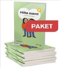 Omslag för 'Hitta svaret F - Läsförståelse Paket 10-pack - 511-0661-8'