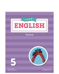 Omslag för 'Learn English 5 textbook - 7857-068-3'