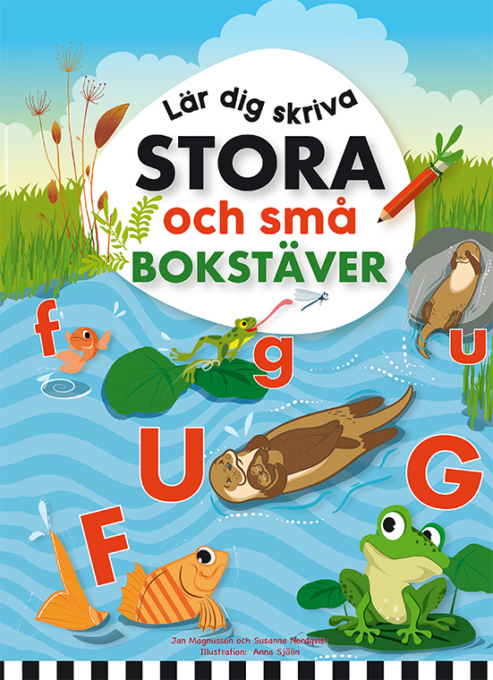 Omslag för 'Lär dig skriva stora och små bokstäver - 7985-659-5'