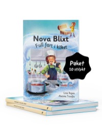 Omslag för 'Klasspaket Nova Blixt: Full fart i köket 20 böcker - TUKL-88955-25-8'